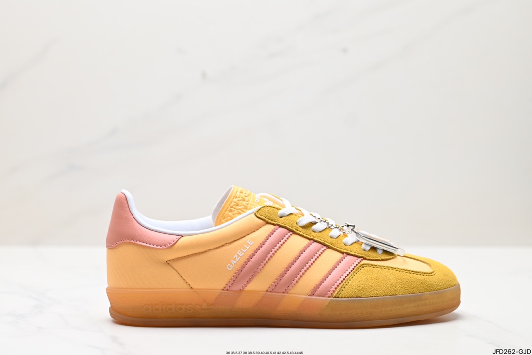 170 阿迪达斯Adidas Originals Gazelle Indoor 三叶草复古防滑耐磨低帮板鞋 LE2959