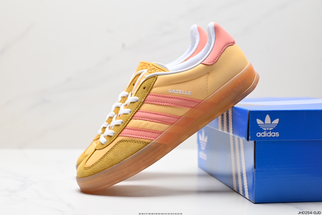 190 SHUKYU x E-WAX x 阿迪达斯/Adidas Handball Spezial”Brown“手球运动员休闲鞋 IE2959