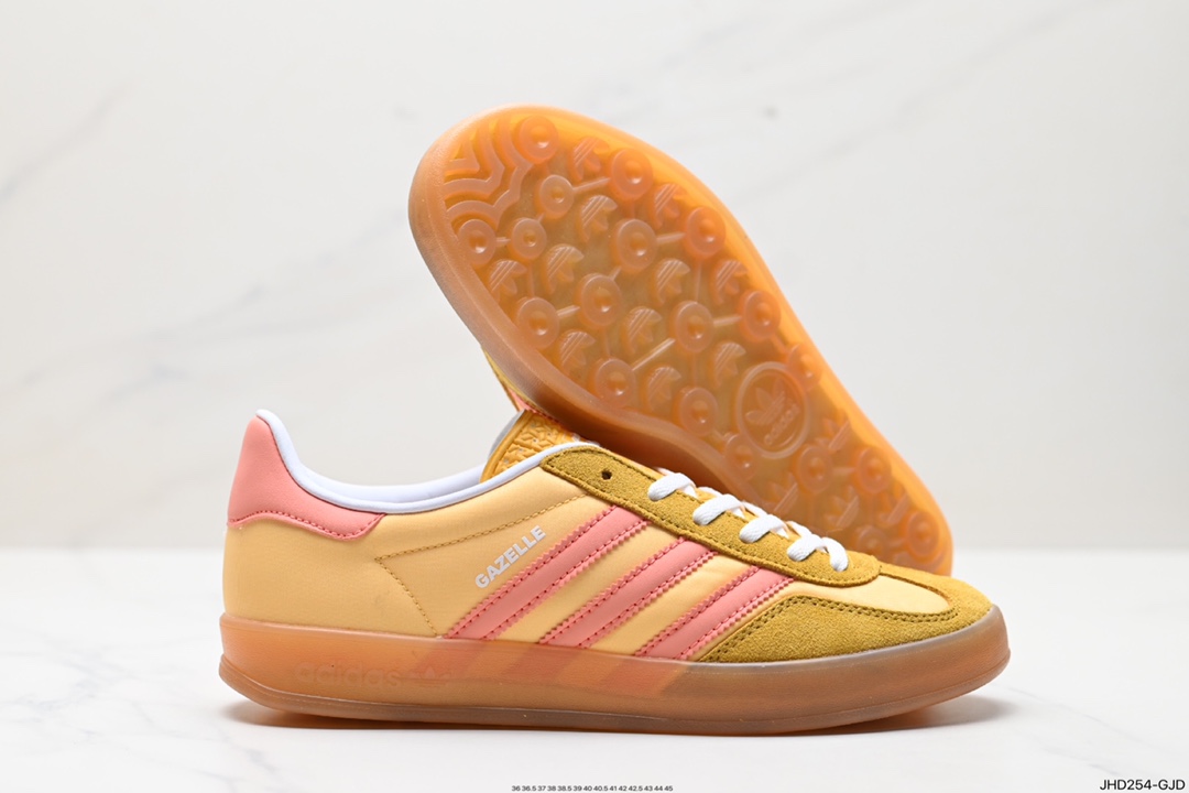 190 SHUKYU x E-WAX x 阿迪达斯/Adidas Handball Spezial”Brown“手球运动员休闲鞋 IE2959