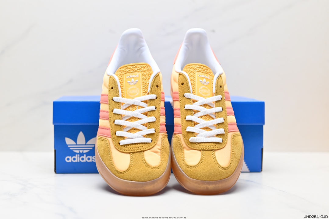 190 SHUKYU x E-WAX x 阿迪达斯/Adidas Handball Spezial”Brown“手球运动员休闲鞋 IE2959