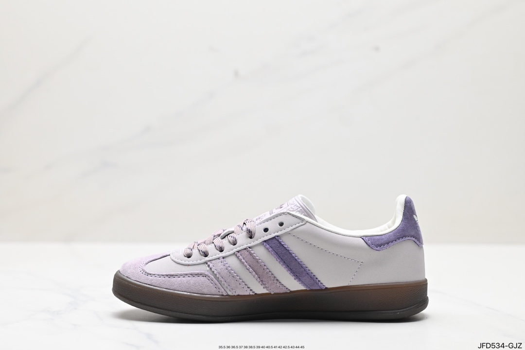 170 adidas Originals Gazelle INdoor 三叶草休闲防滑耐磨低帮板鞋 IH0120