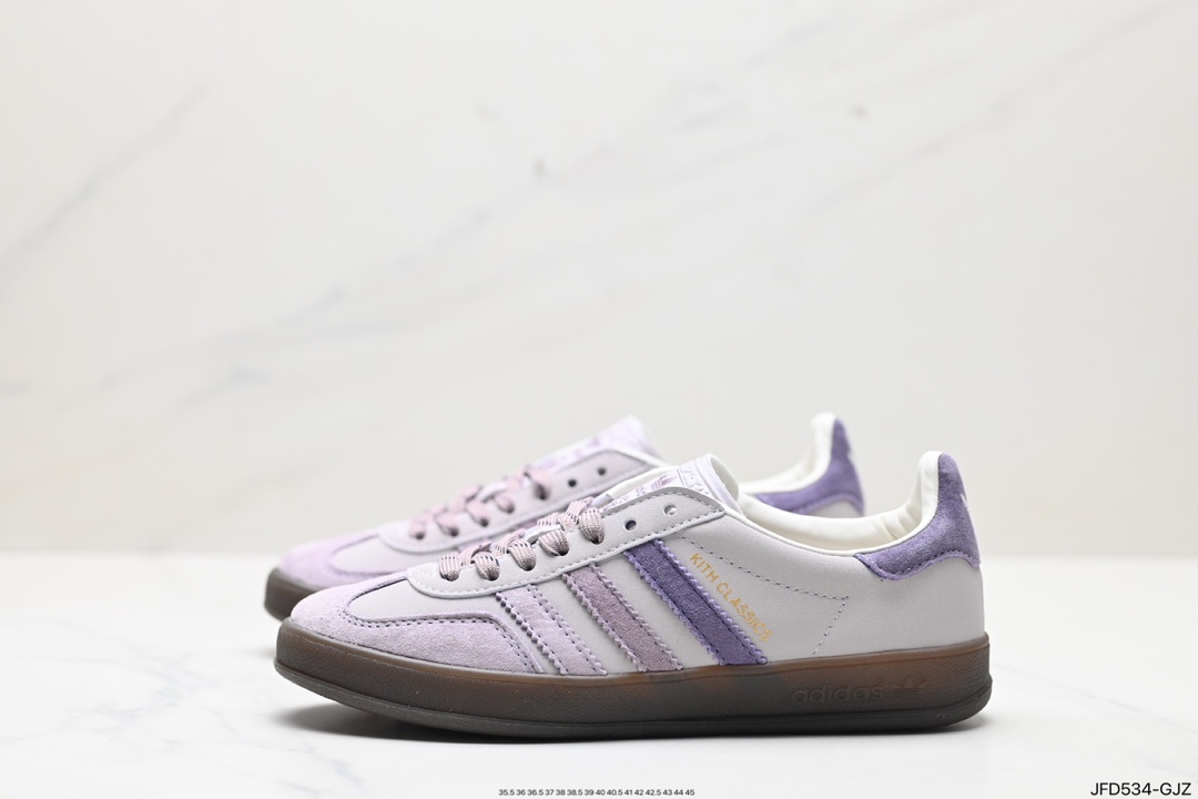 170 adidas Originals Gazelle INdoor 三叶草休闲防滑耐磨低帮板鞋 IH0120