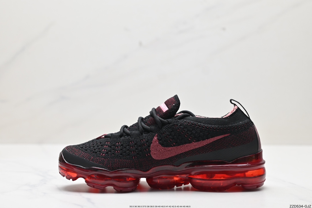 250 耐克Nk Vapormax 2023 Flyknit 耐克2023飞织透气休闲全掌大气垫跑鞋 DV1678-008