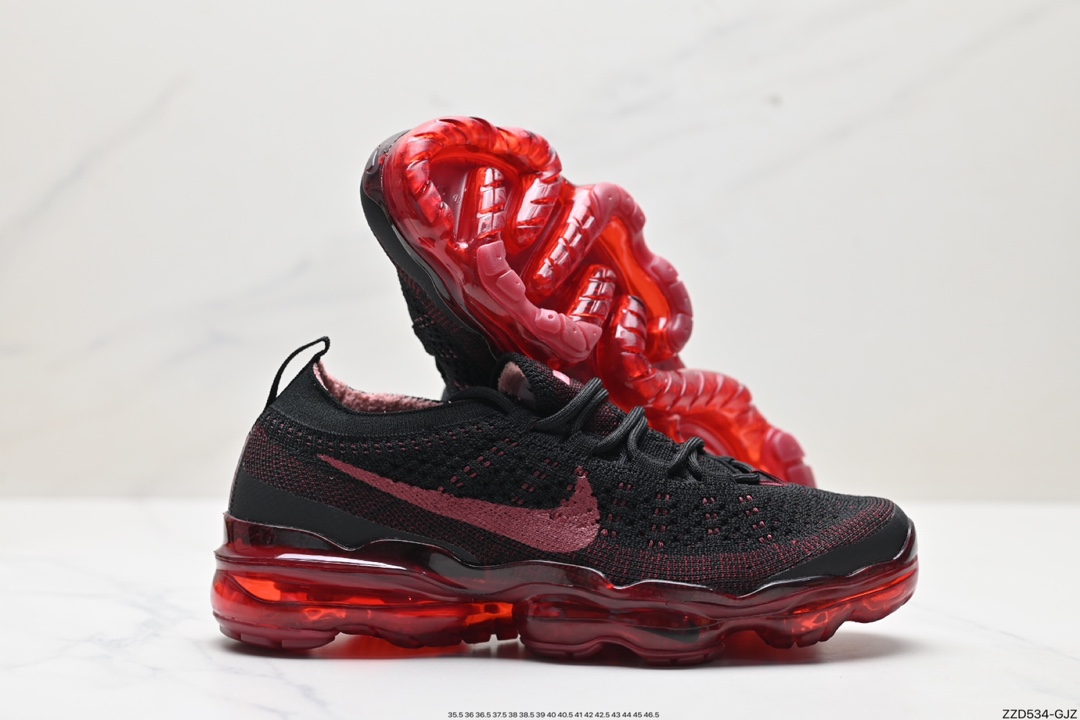 250 耐克Nk Vapormax 2023 Flyknit 耐克2023飞织透气休闲全掌大气垫跑鞋 DV1678-008