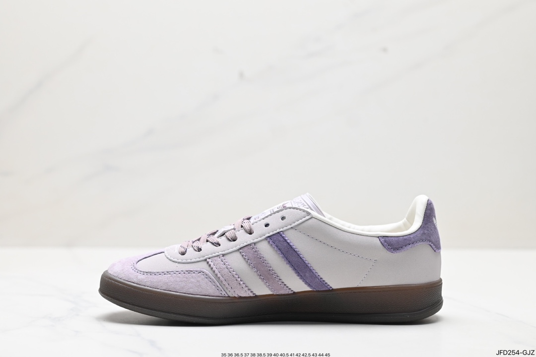 170 adidas Originals Gazelle INdoor 三叶草休闲防滑耐磨低帮板鞋 IH0120