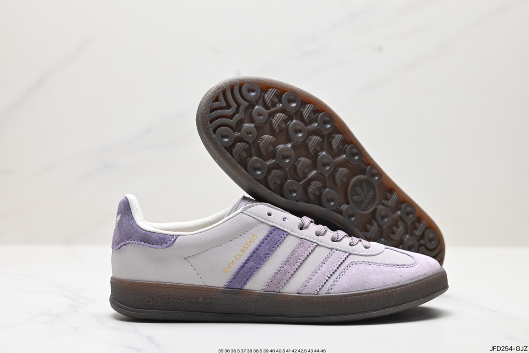 170 adidas Originals Gazelle INdoor 三叶草休闲防滑耐磨低帮板鞋 IH0120