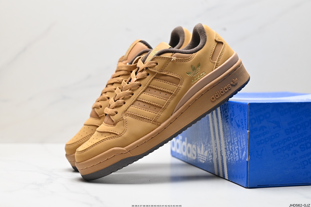 190 Adidas Forum LOW CL三叶草低邦 经典魔术贴复古板鞋 IG3901