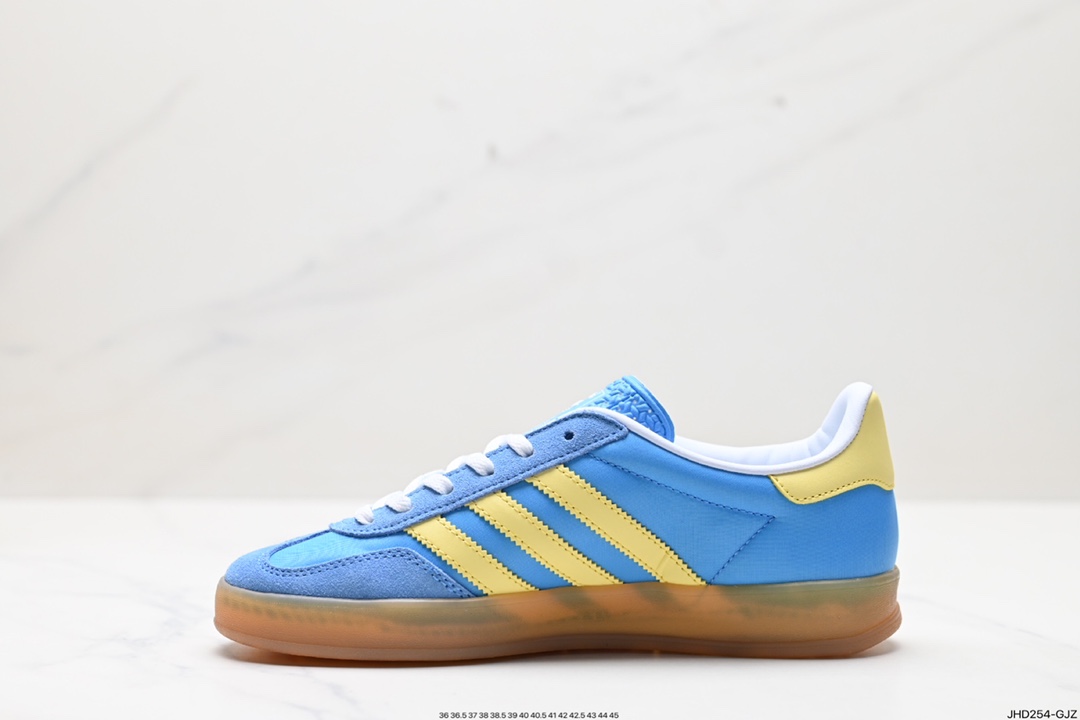 190 阿迪达斯Adidas Originals Gazelle Indoor 三叶草复古防滑耐磨低帮板鞋 HO6259