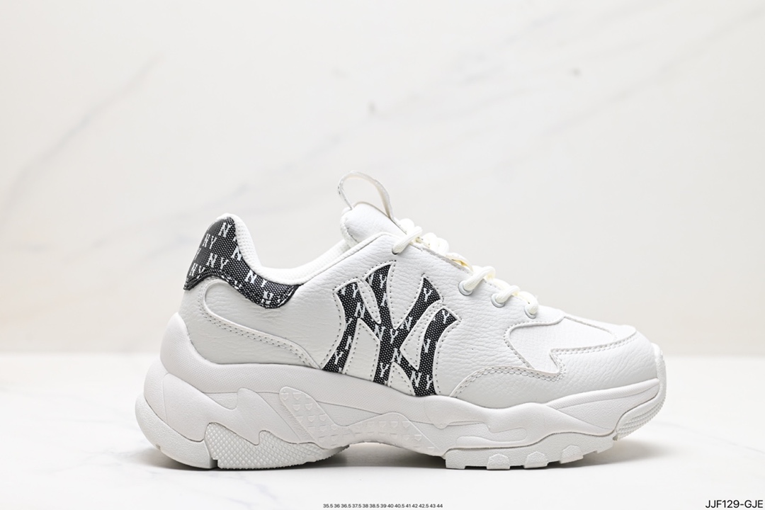 MLB AAAAA+
 Scarpe Sneaker Nero Bianco Stampa Top bassi