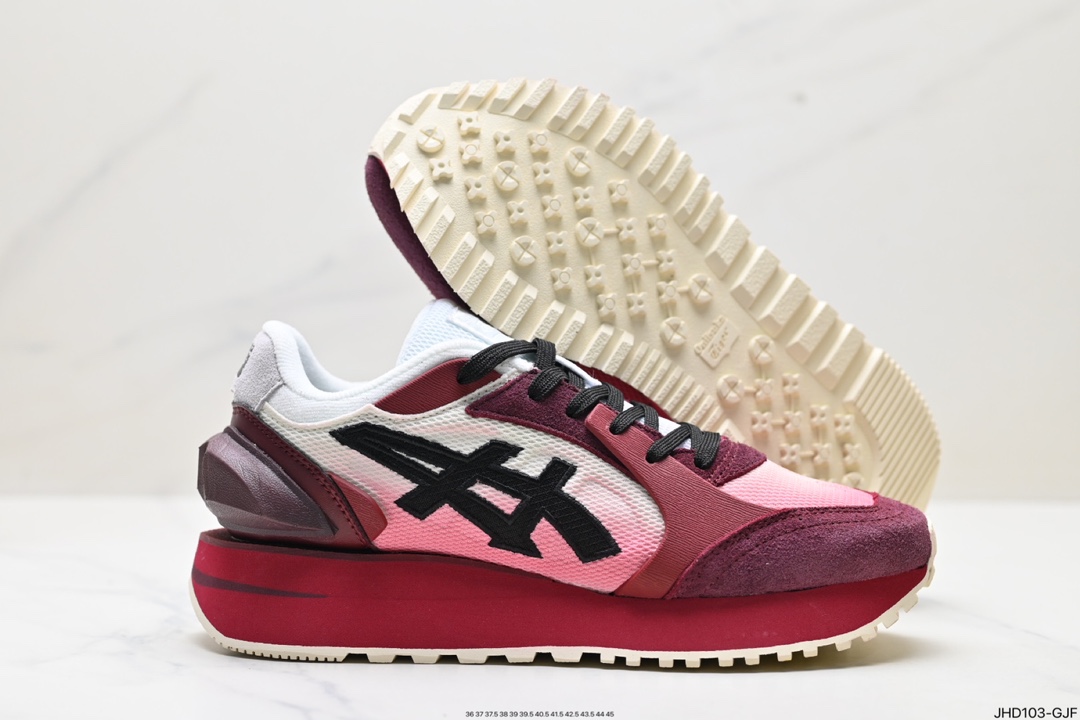 190 亚瑟士Onitsuka Tiger鬼冢虎MOAGE CO 厚底老爹鞋男女休闲鞋 1183B555-101