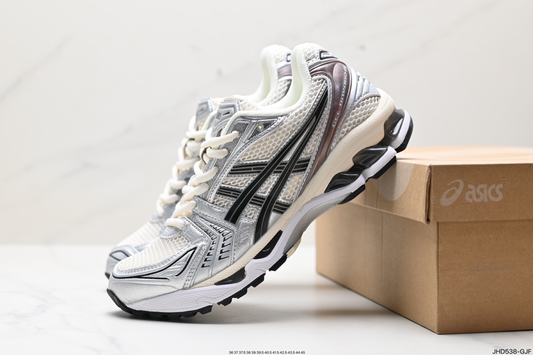 190 ASICS KAYANO 14亚瑟士 透气网户外越野休闲运动跑步鞋 1201A457-101