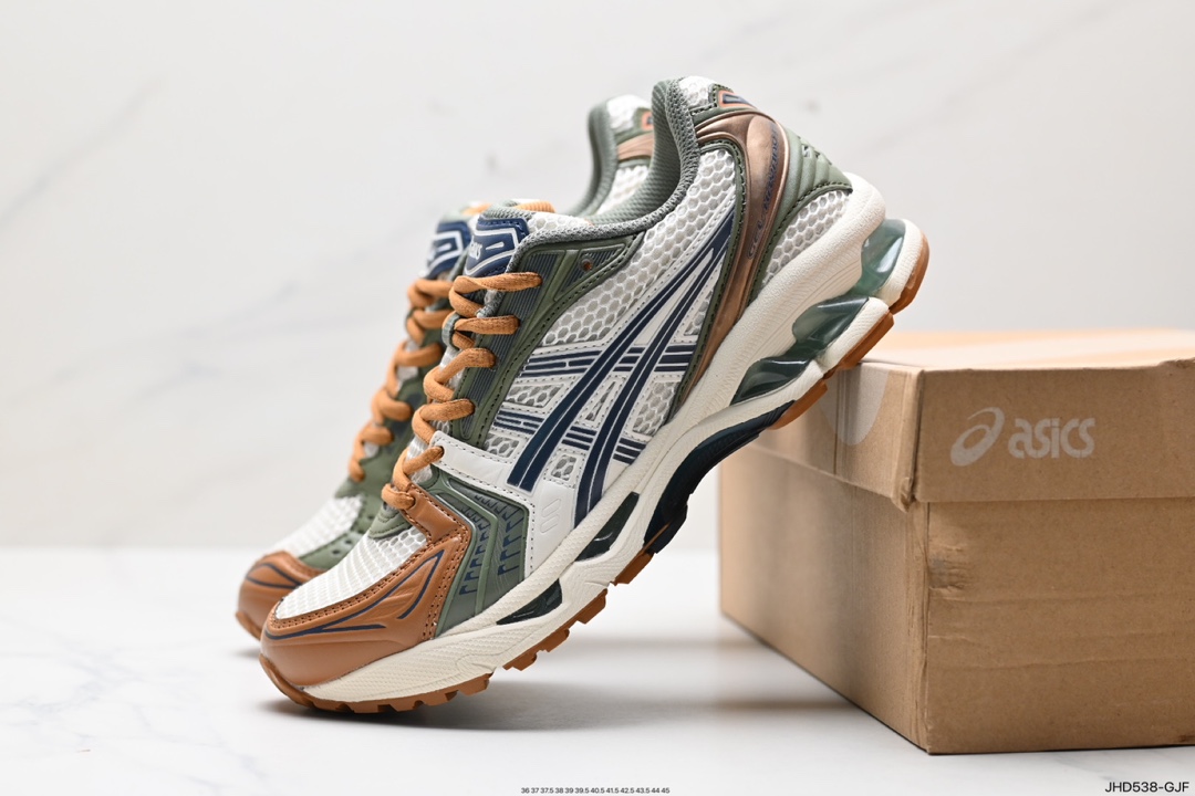 190 ASICS KAYANO 14亚瑟士 透气网户外越野休闲运动跑步鞋 1201A457-101