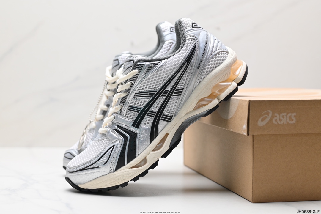 190 ASICS KAYANO 14亚瑟士 透气网户外越野休闲运动跑步鞋 1201A457-101