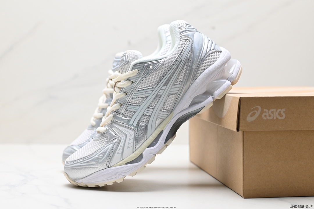 190 ASICS KAYANO 14亚瑟士 透气网户外越野休闲运动跑步鞋 1201A457-101