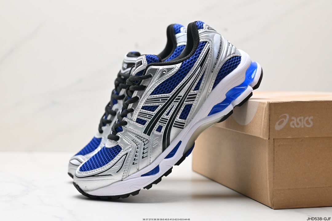 190 ASICS KAYANO 14亚瑟士 透气网户外越野休闲运动跑步鞋 1201A457-101