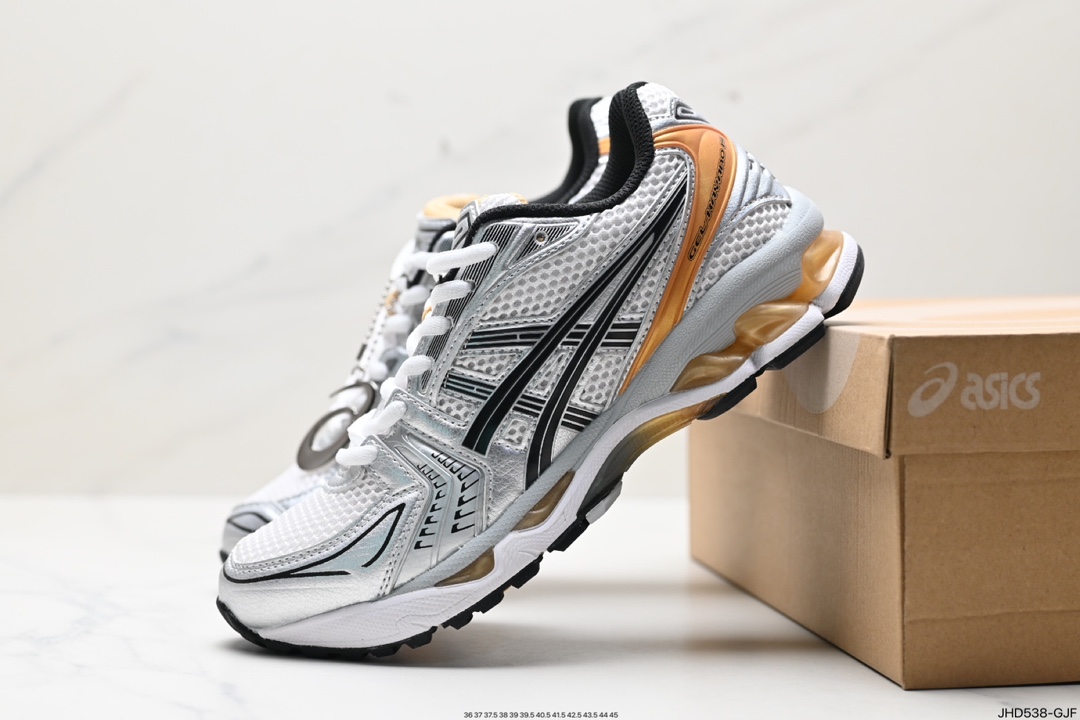 190 ASICS KAYANO 14亚瑟士 透气网户外越野休闲运动跑步鞋 1201A457-101