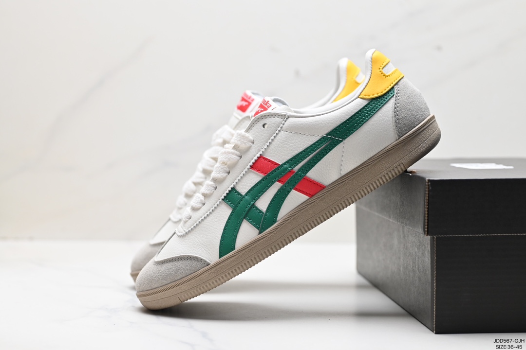 120 亚瑟士 Onitsuka Tiger Tokuten 布面 复古低帮休闲跑鞋 1183C068-250