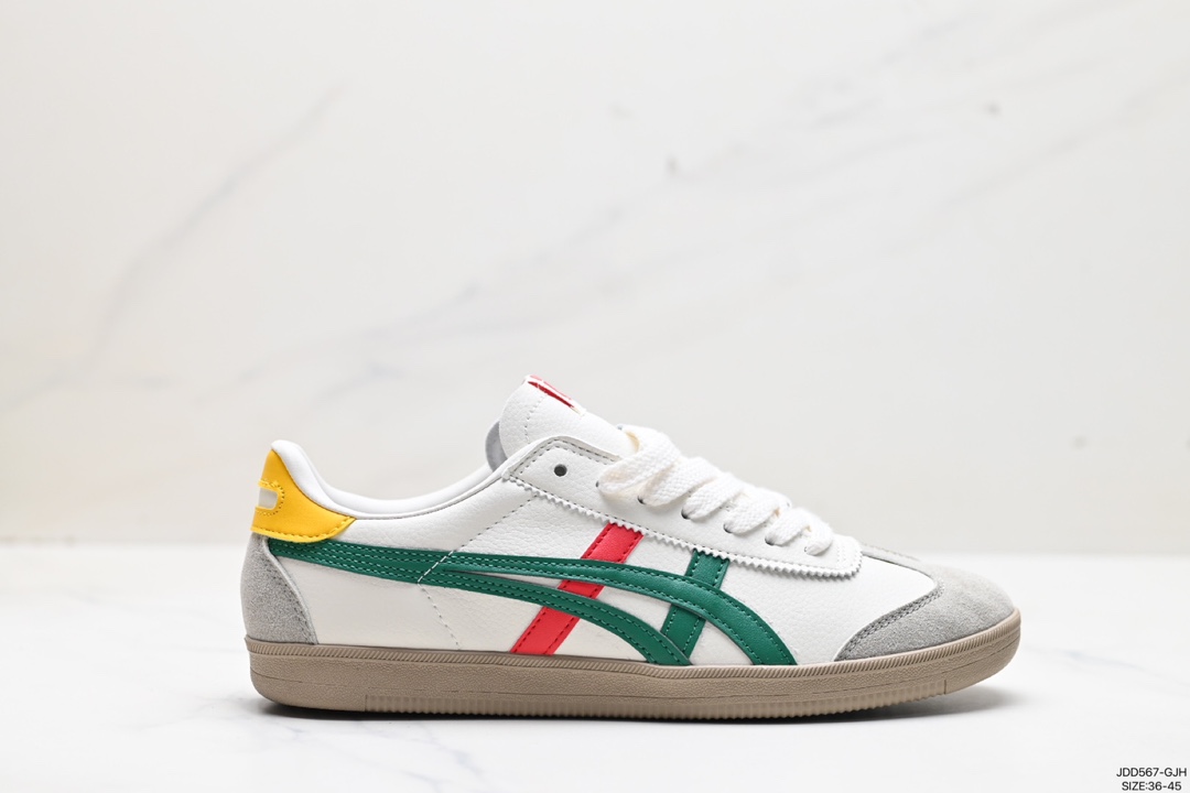 120 亚瑟士 Onitsuka Tiger Tokuten 布面 复古低帮休闲跑鞋 1183C068-250