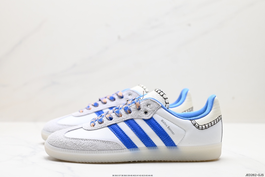 Adidas WB Samba Samba Series Gentleman German Training Football Style All-match Low-top Casual Sports Shoes GY5068