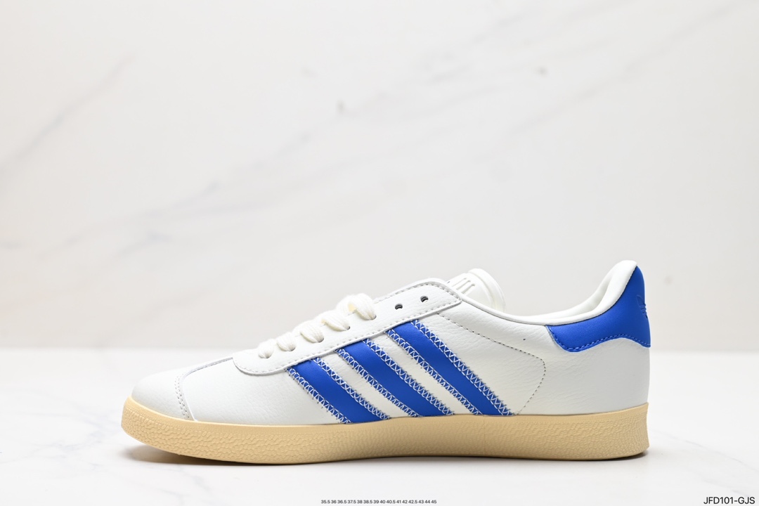 adidas Originals Gazelle clover casual non-slip wear-resistant low-top sneakers IF4599