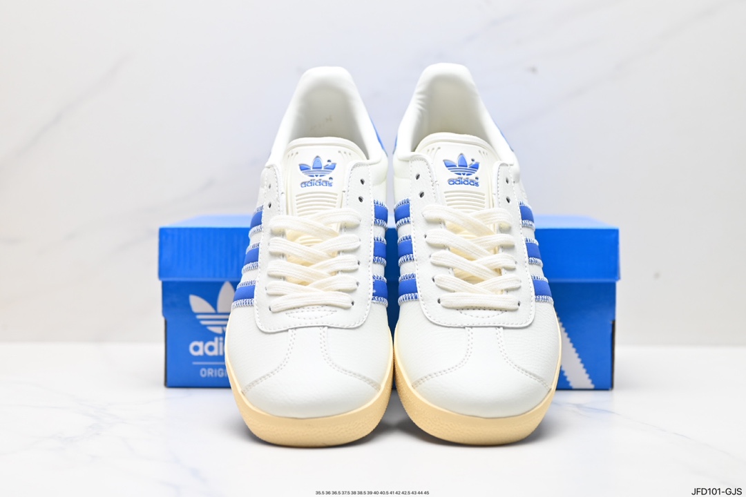 adidas Originals Gazelle clover casual non-slip wear-resistant low-top sneakers IF4599