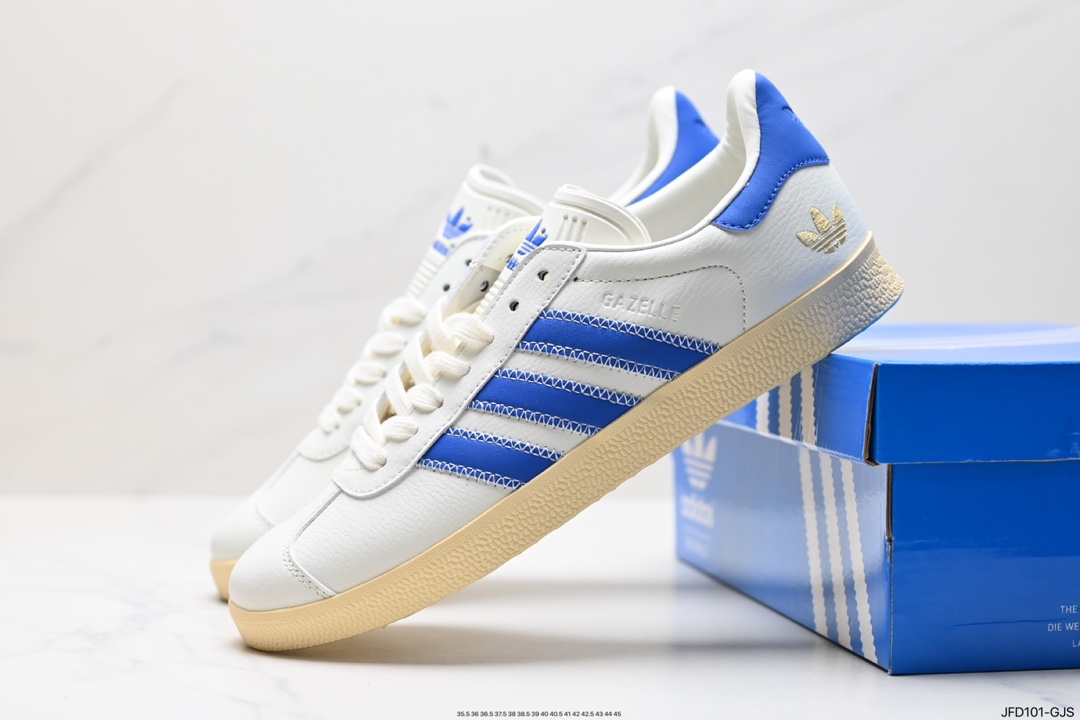 adidas Originals Gazelle clover casual non-slip wear-resistant low-top sneakers IF4599