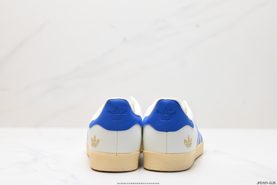 adidas Originals Gazelle clover casual non-slip wear-resistant low-top sneakers IF4599