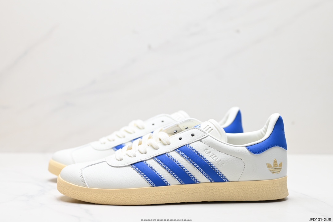 adidas Originals Gazelle clover casual non-slip wear-resistant low-top sneakers IF4599