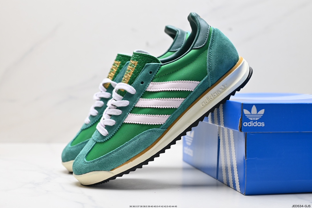 SFTM x AD Originals Shadowturf black and white Adidas joint trendy retro sports casual shoes IG2132