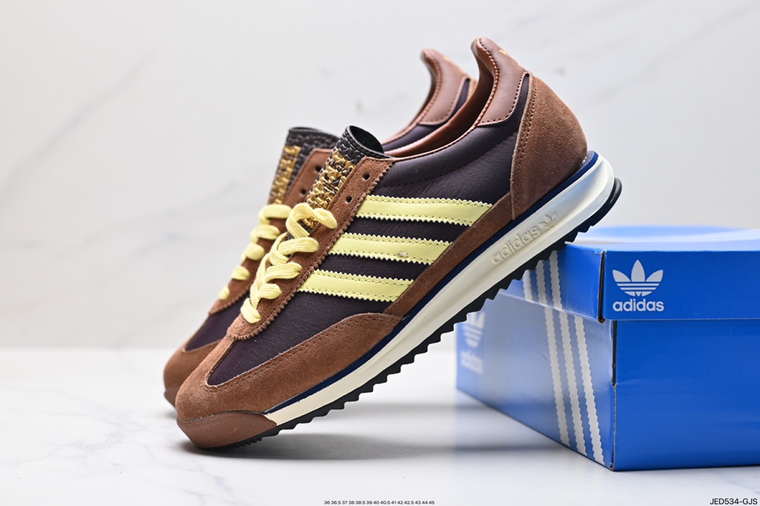 SFTM x AD Originals Shadowturf black and white Adidas joint trendy retro sports casual shoes IG2132