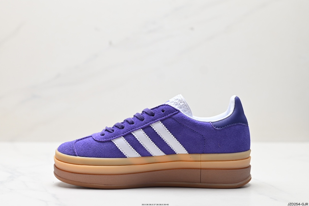 Adidas Originals Gazelle Bold W antelope purple rubber sole IE0419