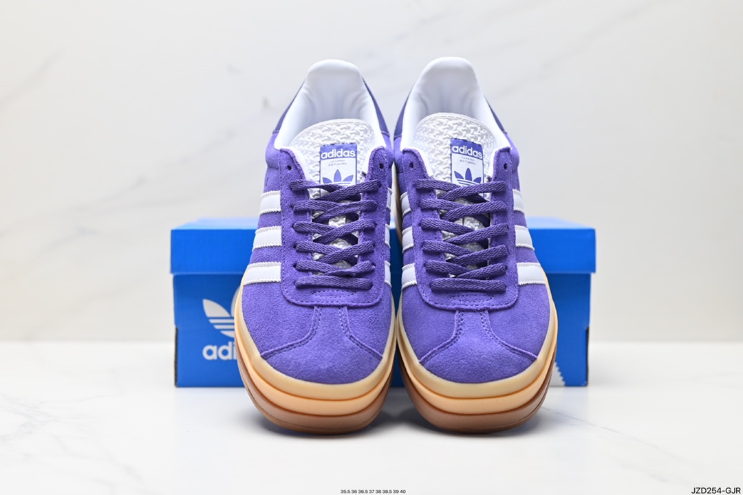 Adidas Originals Gazelle Bold W antelope purple rubber sole IE0419
