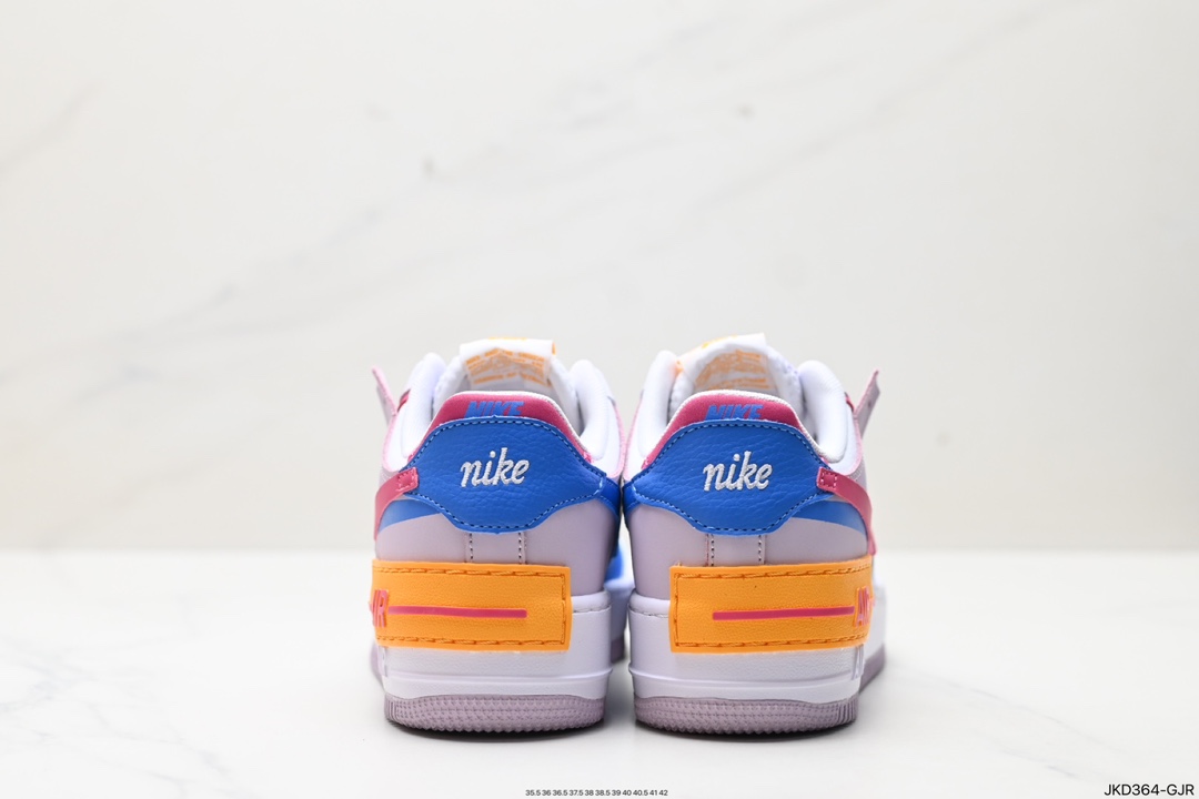 160 Nike WMNS Air Force 1 Shadow 马卡板鞋 HF5064-100