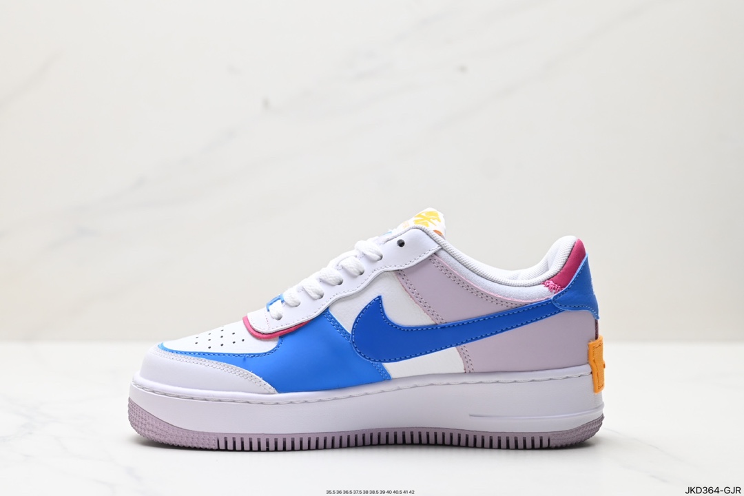 160 Nike WMNS Air Force 1 Shadow 马卡板鞋 HF5064-100