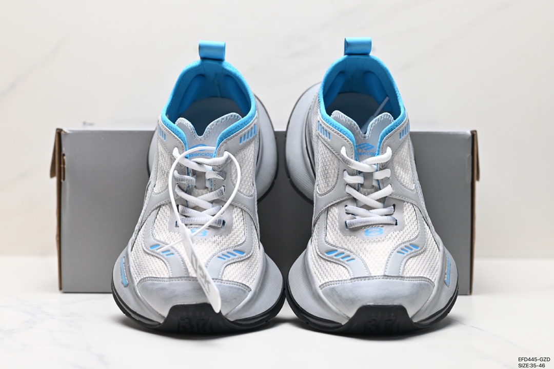 400 巴黎世家BALENCIAGA Circuit Sneakers 环道系列低帮慢跑鞋 793944 WFLGY 0613