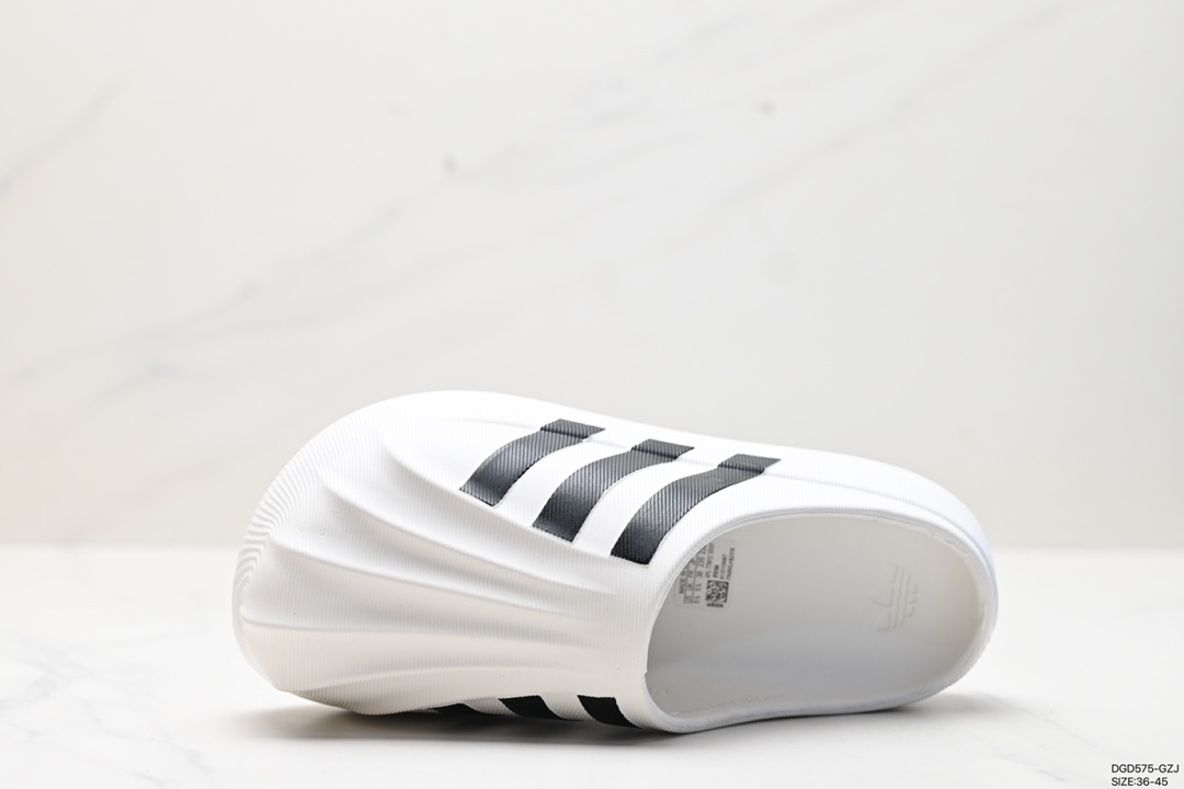 💰60 阿迪达斯 ADIFOM SUPERSTAR MULE拖鞋厨师鞋穆勒鞋新款拖鞋 货号:JP5696 尺码:36-45 ID:DGD575-GZJ