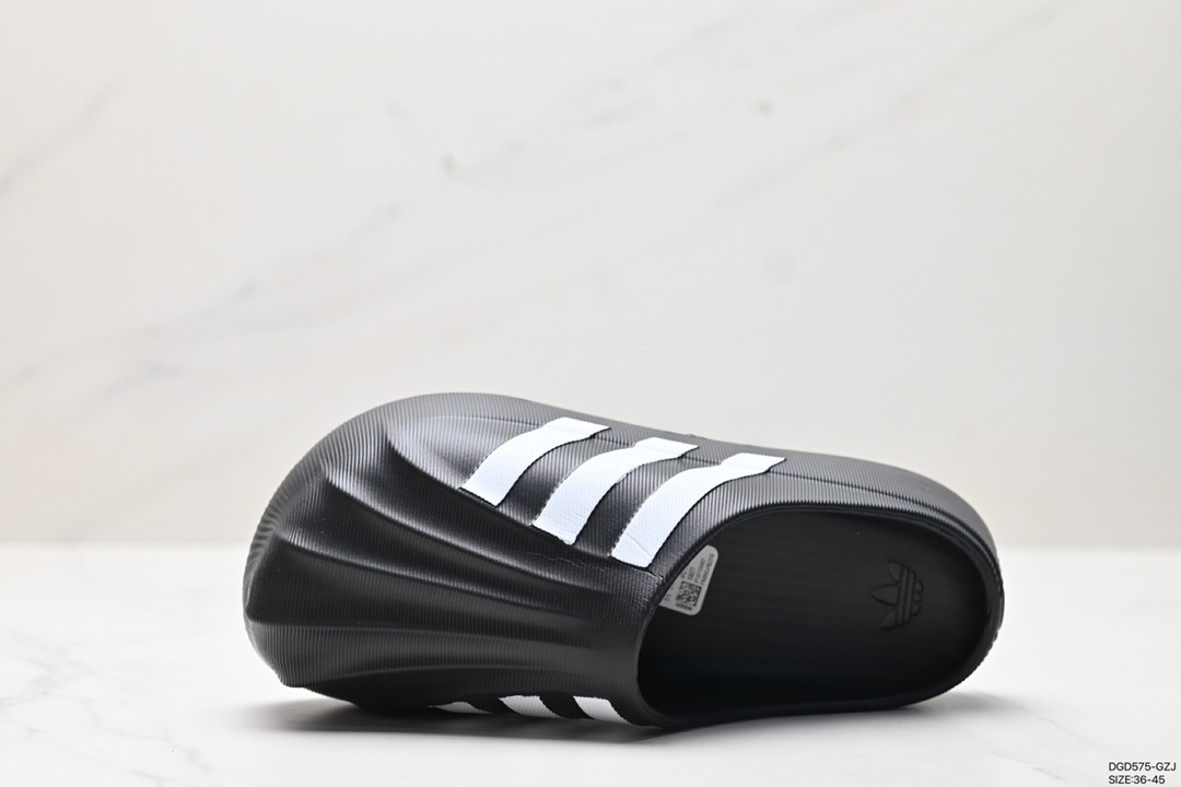💰60 阿迪达斯 ADIFOM SUPERSTAR MULE拖鞋厨师鞋穆勒鞋新款拖鞋 货号:JP5696 尺码:36-45 ID:DGD575-GZJ