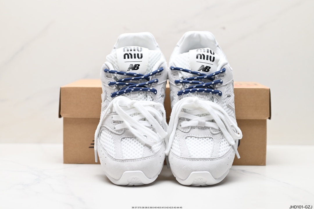 190 缪缪MiuMiu x NB新百伦New Balance 530 SL系列低帮经典复古休闲运动慢跑鞋“联名翻毛卡其鞋带” 5E165E 3D8C F0009 6 99 F BD05