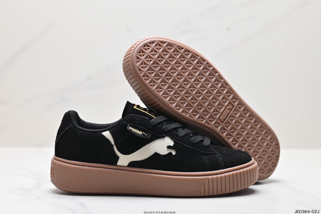 150 Puma年度王炸单品 PUMA彪马COURT CLASSIC VULC FS复古休闲 板鞋 397233-01