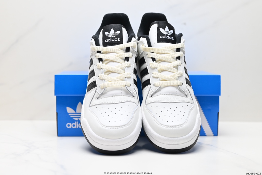 190 阿迪达斯 Adidas Forum Low 低帮百搭潮流休闲运动板鞋 lH7830