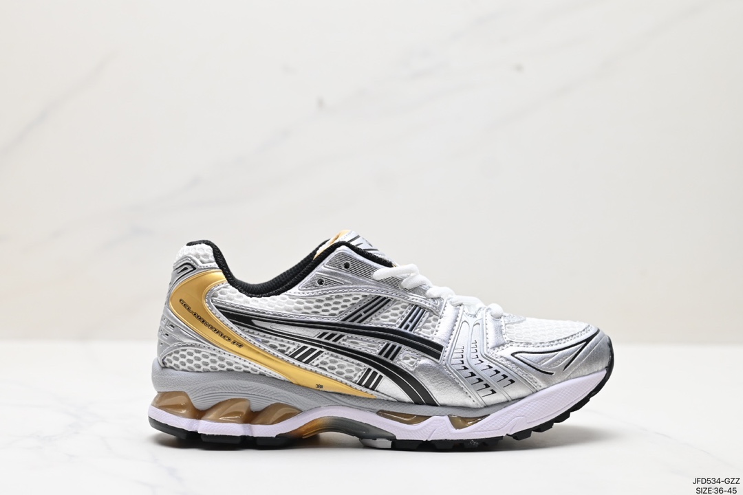 170 ASICS/亚瑟士 GEL-KAYANO 14 户外越野休闲运动跑步鞋 1201A019-101