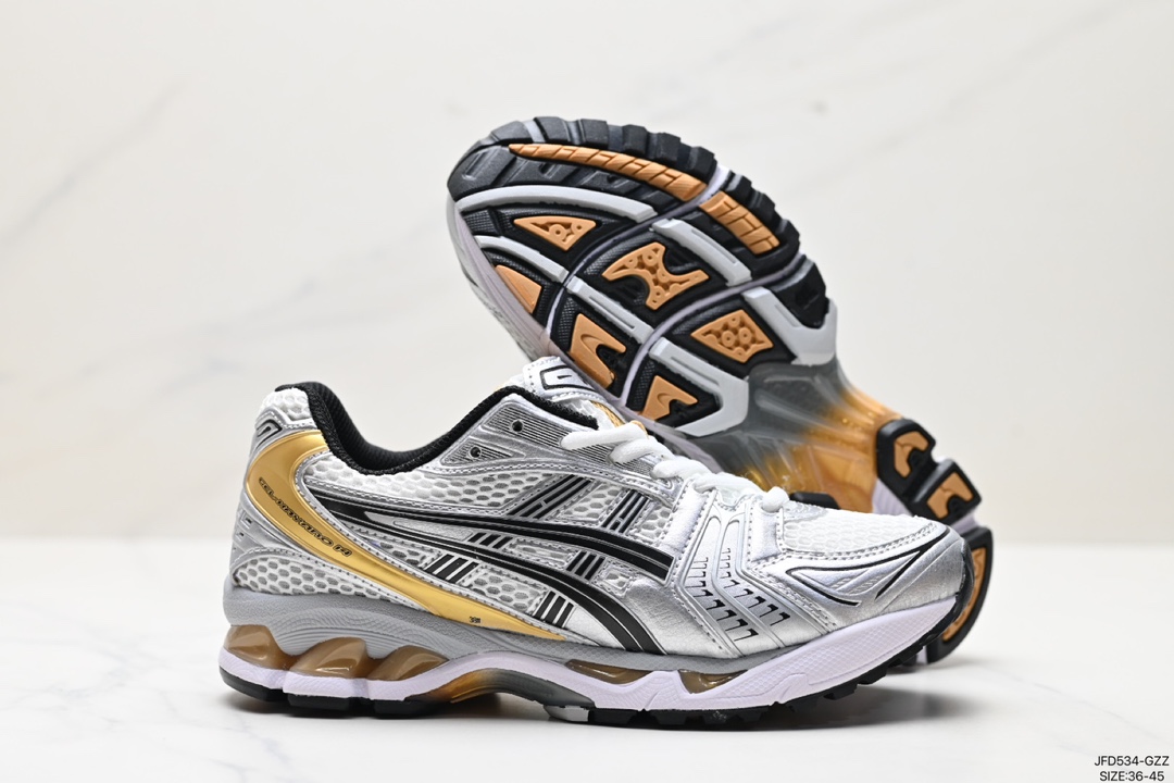 170 ASICS/亚瑟士 GEL-KAYANO 14 户外越野休闲运动跑步鞋 1201A019-101