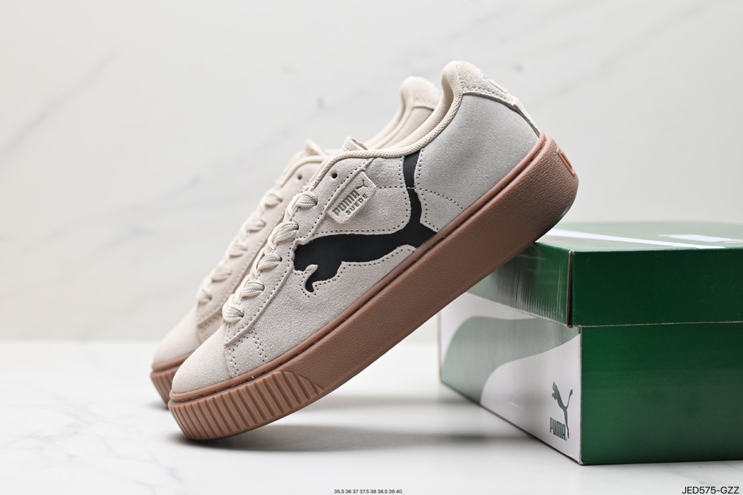 150 Puma年度王炸单品 PUMA彪马COURT CLASSIC VULC FS复古休闲 板鞋 397233-03