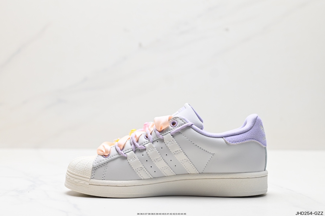 190 阿迪达斯Adidas Superstar Ayoon W 改良轻量版板鞋 lF1804