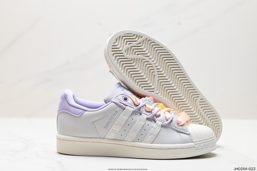 190 阿迪达斯Adidas Superstar Ayoon W 改良轻量版板鞋 lF1804