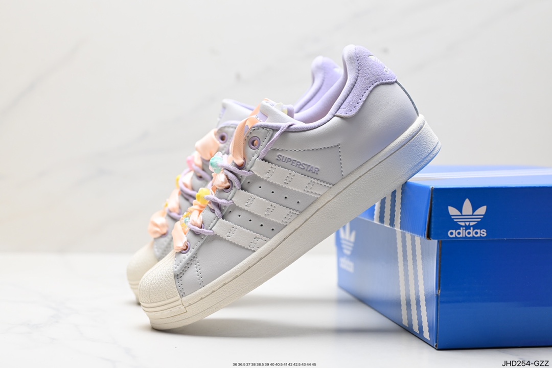 190 阿迪达斯Adidas Superstar Ayoon W 改良轻量版板鞋 lF1804