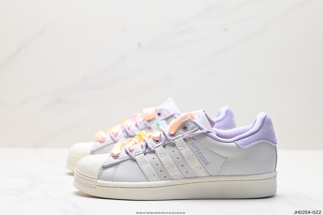 190 阿迪达斯Adidas Superstar Ayoon W 改良轻量版板鞋 lF1804