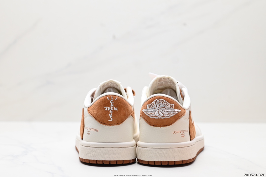 270 AJ1倒勾Travis Scott x Air Jordan 1 ” Reverse Mocha “ AJ1乔1  LX1988-900