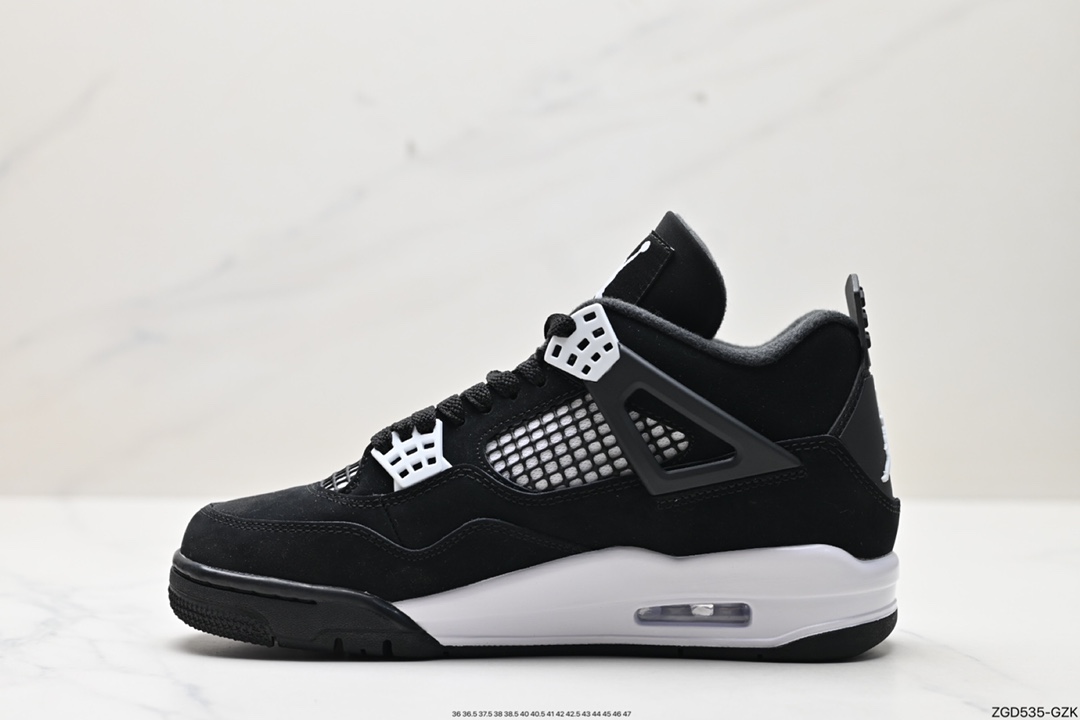 290 耐克Nike Wmns Air Jordan 4 Retro GS”Linen“迈克尔·乔丹AJ4代中帮篮球鞋“白卡其” FQ8138-001