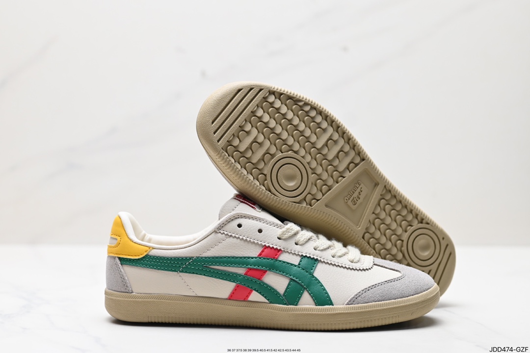 120 亚瑟士 Onitsuka Tiger Tokuten 复古低帮休闲跑鞋 1183A907-100